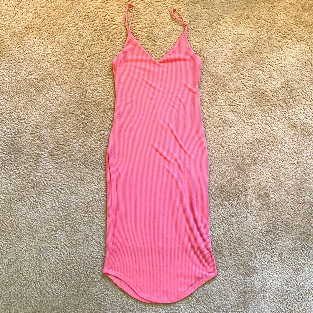 Express dress soft pink